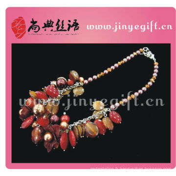 Les derniers bijoux de fantaisie de mode de pierres précieuses de printemps de Shangdian